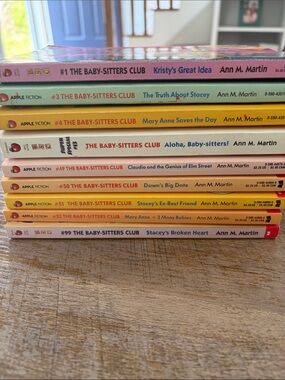Vintage Scholastic The Baby-Sitters Club paperback set